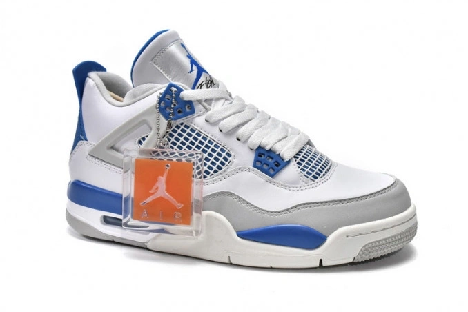 Bmlin shoes Air Blue Retro Jordan 4 Military 308497-105 (2012) 0715